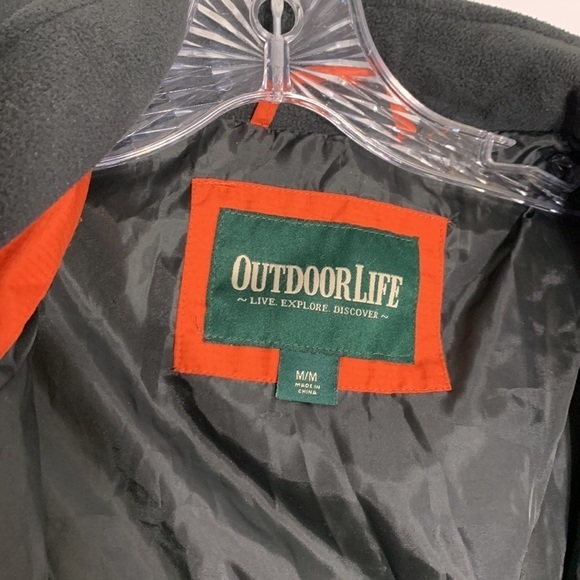 Outdoor life hooded 3 in one storm jacket medium hunter green - Picture 4 of 9
